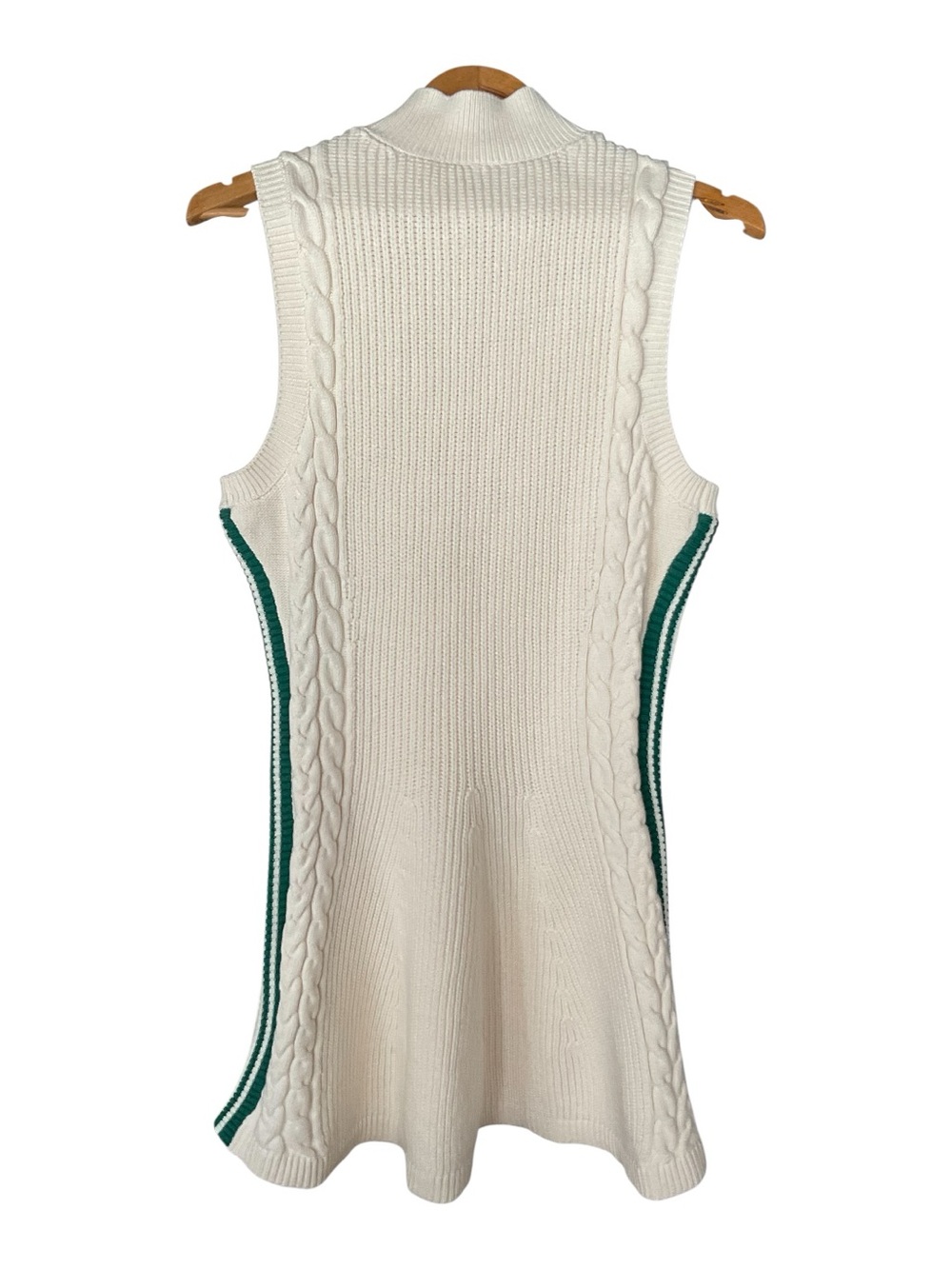 Anthropologie Daily Practice Cable Knit Tennis Dress NWT L - Picture 3 of 11